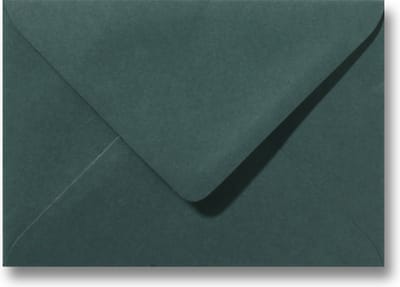 Envelop 15,6 X 22  Donkergroen, 60 stuks