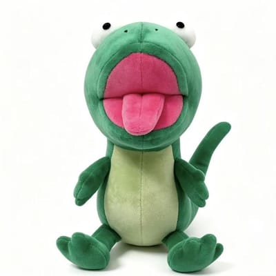 Nieuwe Hoppers Tom Hagedis Pluche Pop Anime Merchandise Koning George Mabel Brood Bever Pluche Knuffels Zacht Speelgoed Verzamelaar 30cm pink