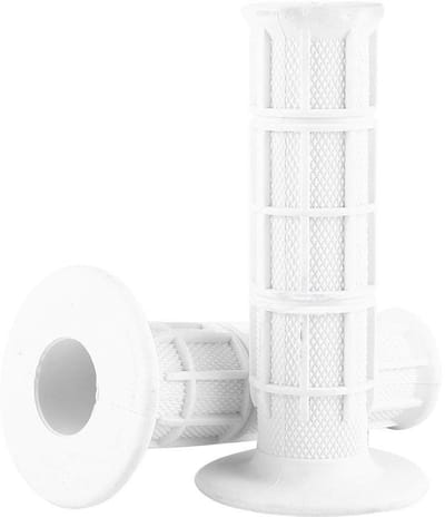 Dailygoods- Motorgrepen Antislip Rubber - Universele Stuurhandgrepen 22 mm - Geschikt voor Motoren/Fietsen - Lichtgewicht - Totale Grootte 12 x 6 cm - Inclusief 1 Paar - Motorhandgrepen