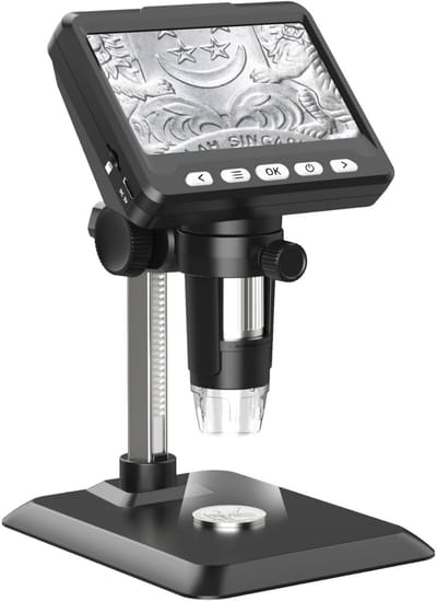VELTRR® Microscoop voor Kinderen - 1000x - Educatief - Zwart