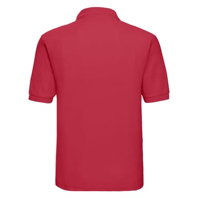 Russell Heren Klassiek Polycotton Poloshirt (Klassiek rood)