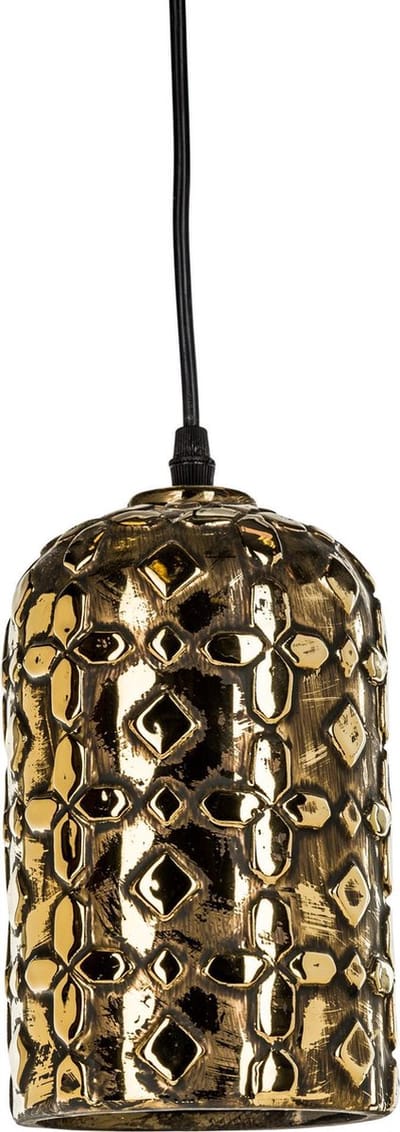 PTMD - Hanglamp - Goud - 13x13x23 cm