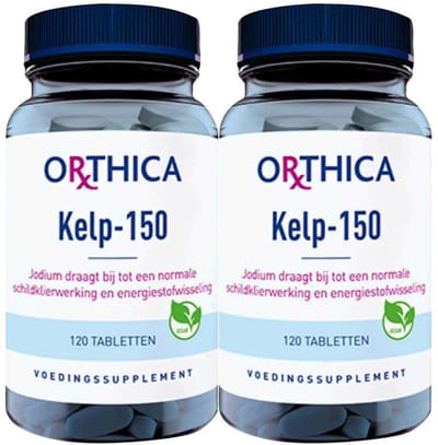 Orthica Kelp-150 - 2 x 120 tabletten - Voordeelverpakking