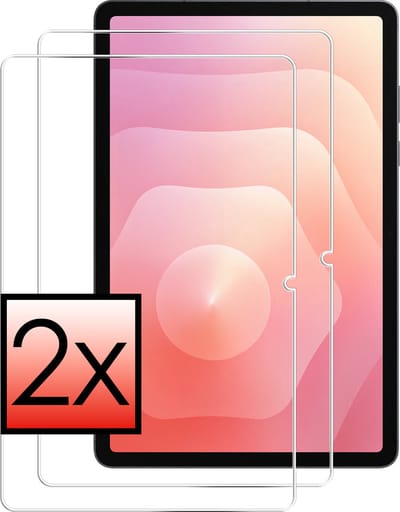Screenprotector - 2 Stuks - Geschikt voor Samsung Galaxy Tab S11 - Extra Sterk - Beschermglas - Gehard Glas - Tempered Glass - Screen Protector - Bescherm Cover
