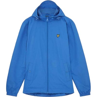 Lyle & Scott Waterdichte jas met capuchon voor heren (Blauw)