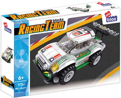 173-delige Raceauto Bouwstenen Set - AlleBlox 4011