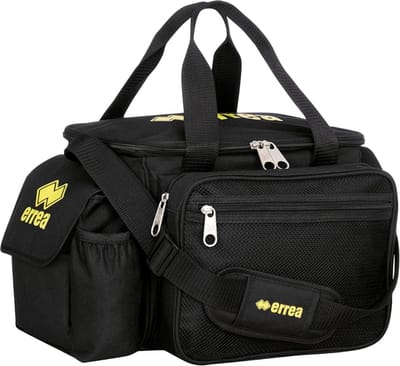 EHBO-tas voor Sportwedstrijden - Compacte en Lichte EHBO-tas met Ruime Opbergruimte en Ritssluiting - Ideaal voor Voetbal, Volleybal, Handbal en Basketbal - 600D Polyester - Afmetingen 25 x 41 x 27 cm - Zwart