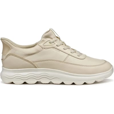 GEOX SPHERICA PLUS DAMES Sneakers - MELK WIT - Maat 37
