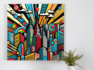 Kunstprint | Wanddecoratie | Forex | 75 × 75 cm
