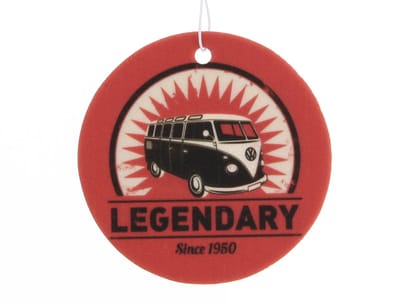 BRISA VW Collection - Volkswagen luchtverfrisser, geurverspreider, geurboom voor in de auto/auto & huis, geweldig cadeau-idee (Vanille)