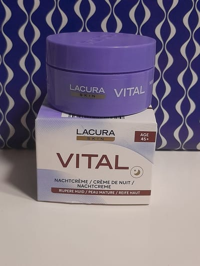 Lacura Vital Nachtcreme voor rijpere huid vanaf 45 jaar 50ml