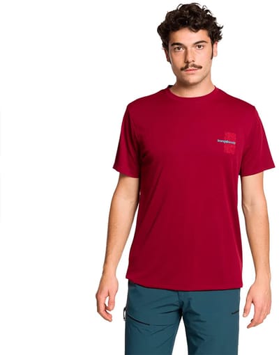 Trangoworld Keilor T-shirt Met Korte Mouwen Rood M Man