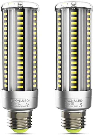 E27 LED Lamp 25W - Koud Wit, 3000LM - Vervangt 250W Gloeilamp - 2 Stuks