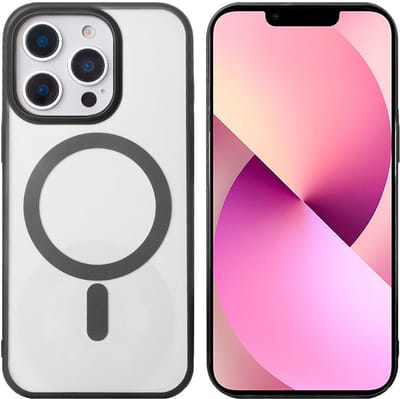Rixus Instinct Mag Case For iPhone 12, 12 Pro Black