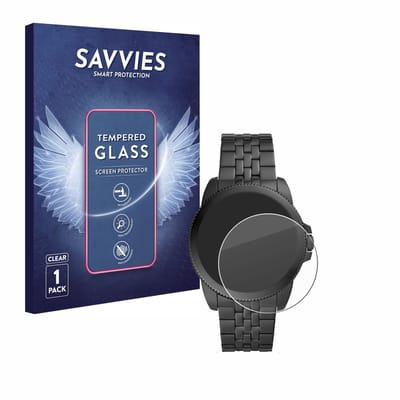 Savvies - Glas Screenprotector voor Fossil Gen 5E - Gehard Beschermglas 9H