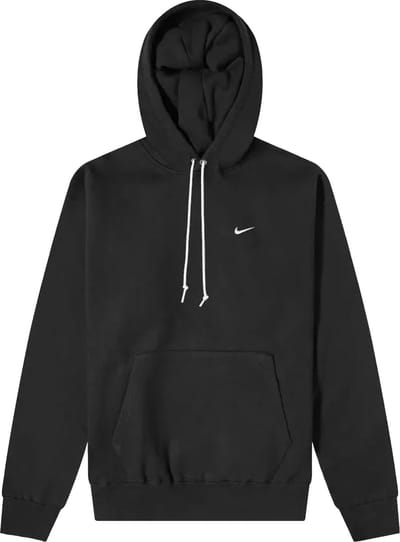Nike Solo Swoosh, Mannen, Zwart, Sweatshirt, maat: L