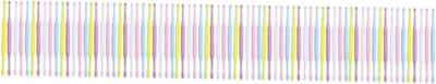 Oorstokjes Verwijderingsgereedschap - Oorlepels Oorreiniger - Oren Schoonmaken - Dubbele Kop Ontwerp - 100 Stuks - Vivid Colors