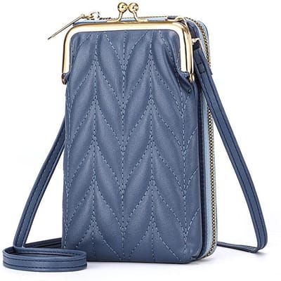 Merk Design Crossbody Schoudertas Voor Vrouwen Mobiele Telefoon Zak Portemonnee Vrouwelijke Mode Clutch PU Leer Handtassen (20cm