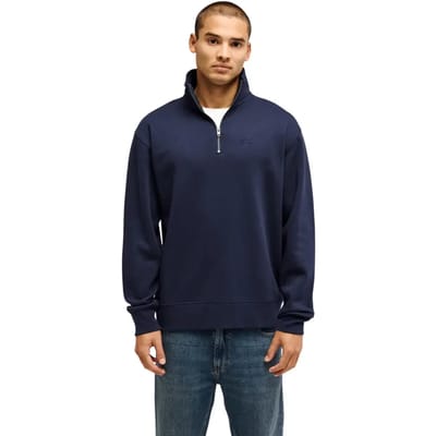 Quiksilver Salt Water Quarter Sweatshirt Met Halve Rits Blauw XL Man
