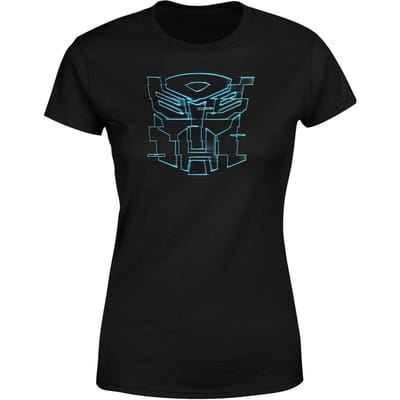 Transformers Autobot Glitch Women's T-Shirt - Zwart - XS