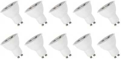 Spectrum LED Lamp GU10 4W - 230V - 350 Lumen - 4000K Neutraal Wit - Natuurlijk licht - Energiezuinig - 10 stuks