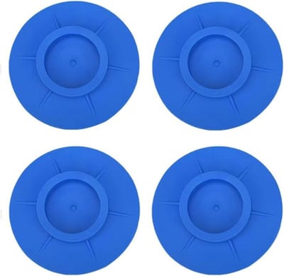 Trillingsdempers Wasmachine - Antislip Voetjes - Apparaten Stabiliseren - Verhoogt Stabiliteit - 4 Stuks - Blauw