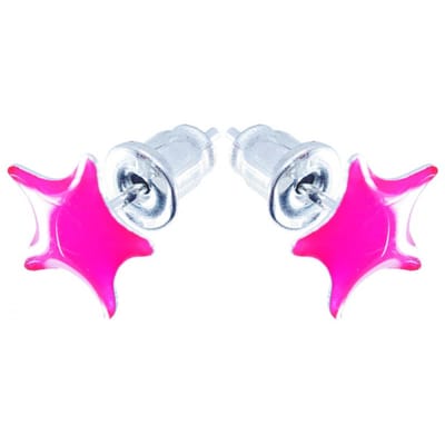 Bijoux by Ive® - Oorknopjes - Ster - Roze