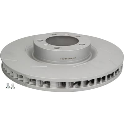 Remschijf ATE 24.0136-0128.1 voorkant, sleuf, sterk gecarboniseerd, 1 Stuk