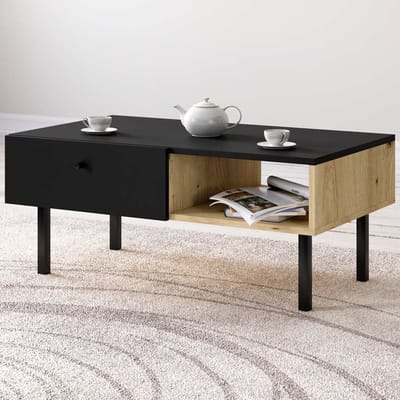 Casa Olive Salontafel 90 cm Sofia Zwart