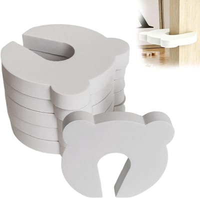 Deurstopper Beer - Vingerbescherming Deur - Kinderen Beveiligen - Zacht Schuim - 10x9x1.5 cm - Niet gespecificeerd