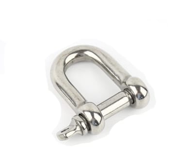 Dailygoods- D-ringbeugel Heavy-Duty - 304 Roestvrij Stalen Beugel - Duurzaam - Slijtagebestendig - Vochtbestendig - Sterk Draagbaar - Haak