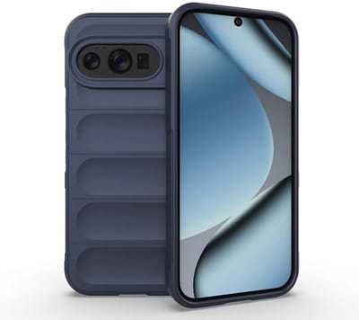 MobyDefend Hoesje - Geschikt voor Google Pixel 10 / Google Pixel 10 Pro - TPU Gripcase - Blauw