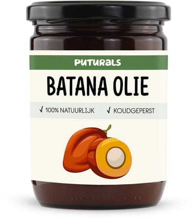 Puturals Batana Oil 100% Natuurlijk - 500ml - Puur en Vegan - Batana Olie voor Haargroei - RAW Batana Oil tegen Haaruitval