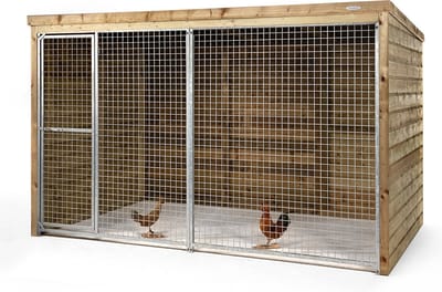 Wood Selections Kippenhok Bram - Kippenren - Nachthok Kippen voor buiten - kippenhok met buitenverblijf - Dierenverblijf