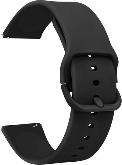 Vervangende Smartwatch Band van Zacht Silicoon met Snelle Ontgrendeling voor 20 mm en 22 mm Horloges voor Mannen en Vrouwen
