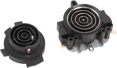 Thermostaat Schakelaar - Waterkoker Onderdeel - Apparaat Reparatie - Vlamvertragend Materiaal - 65x55x25mm - Zwart