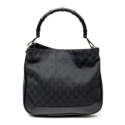Bamboo Top Handle Hobo   schoudertas