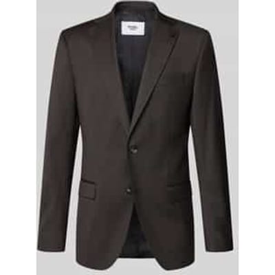 slim fit 2-knoops colbert met klepzakken model 'Move Alesso'