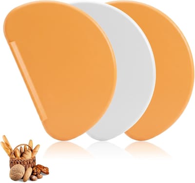 Set van 3 deegschrapers en deegsnijders, ideaal voor het bakken van brood, pizza en fondant, keukengereedschap voor elke bakliefhebber