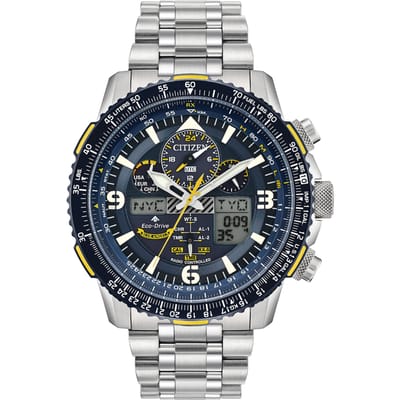Citizen Promaster Skyhawk A-T JY8078-52L Horloge - Staal - Zilverkleurig - Ø 46 mm