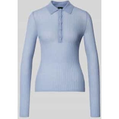 Slim fit gebreide pullover van scheerwolmix model 'FUGENEL'