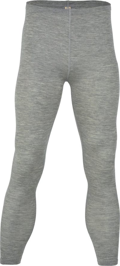 Heren Legging Zijde - Merino Wol Engel Natur - GOTS lichtgrijs 50/52(L)