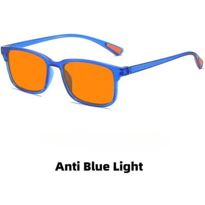 UV400 Oranje en Rode Lens Blauw Licht Blokkerende Nachtzicht Bril heren Nachtzicht Verbeterende Anti-Reflectie Beschermende Bril