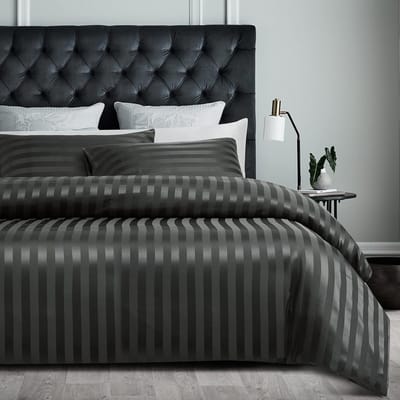 Famanu – Satijnen dekbedovertrekset 220 x 240 cm 3-delig effen glanzend