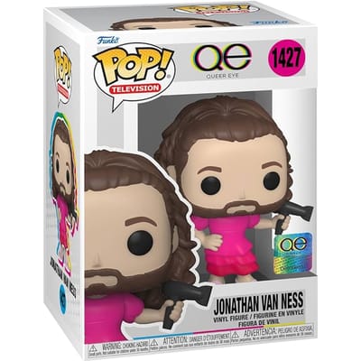 Funko Queer Eye - POP! TV Jonathan Van Ness 9 cm Verzamelfiguur - Multicolours