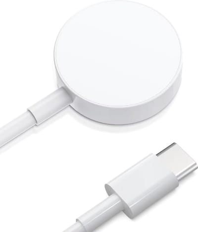 Strap-it Oplader geschikt voor Apple Watch 1 / 2 / 3 / 4 / 5 / 6 / 7 / 8 / 9 / 10 / 11 / SE (2/3) / Ultra (2/3) - USB-C oplader - Oplaadkabel - Charger