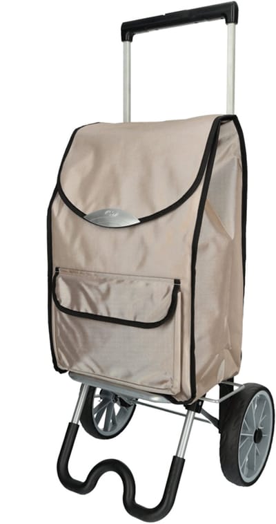 Enrico Benetti Tokyo Boodschappentrolley - 2 Wiel - Boodschappenwagen - Champagne