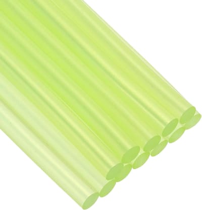 Lijmpistool sticks - Hete lijm - Repareren knutselen - Sterke hechting - 12 stuks 100 mm - Matgroen
