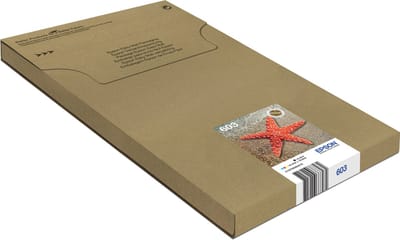 Epson 603 Zeester Claria - Inktcartridge - Easymail - Multipack - Kleur / Zwart
