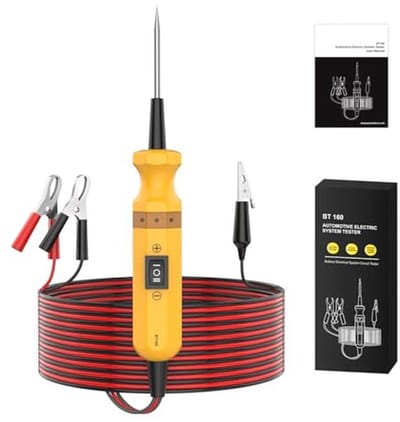 Elektrisch Circuit Tester 12V/24V voor Voertuigen, Botten en Motorfietsen - Diagnose Hulpmiddel voor Elektrische Systemen